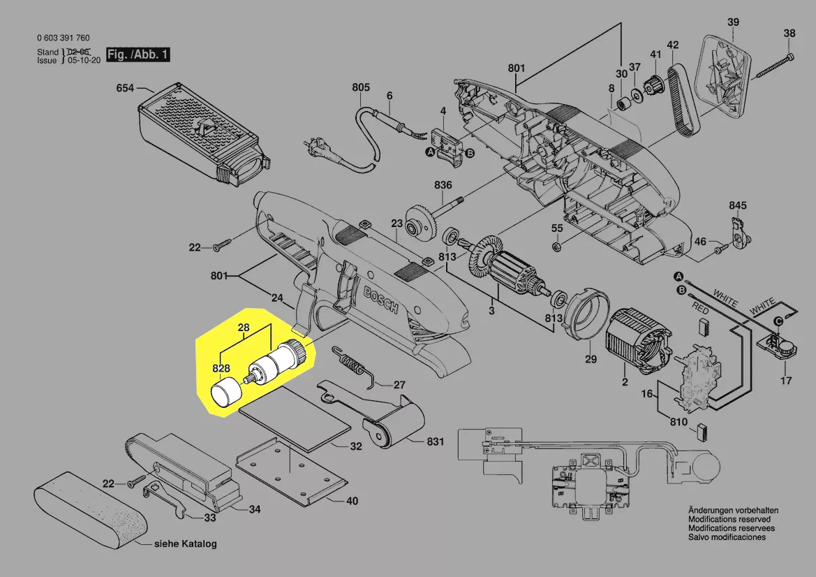 Poulie pour ponceuse à bande BOSCH PBS 7A